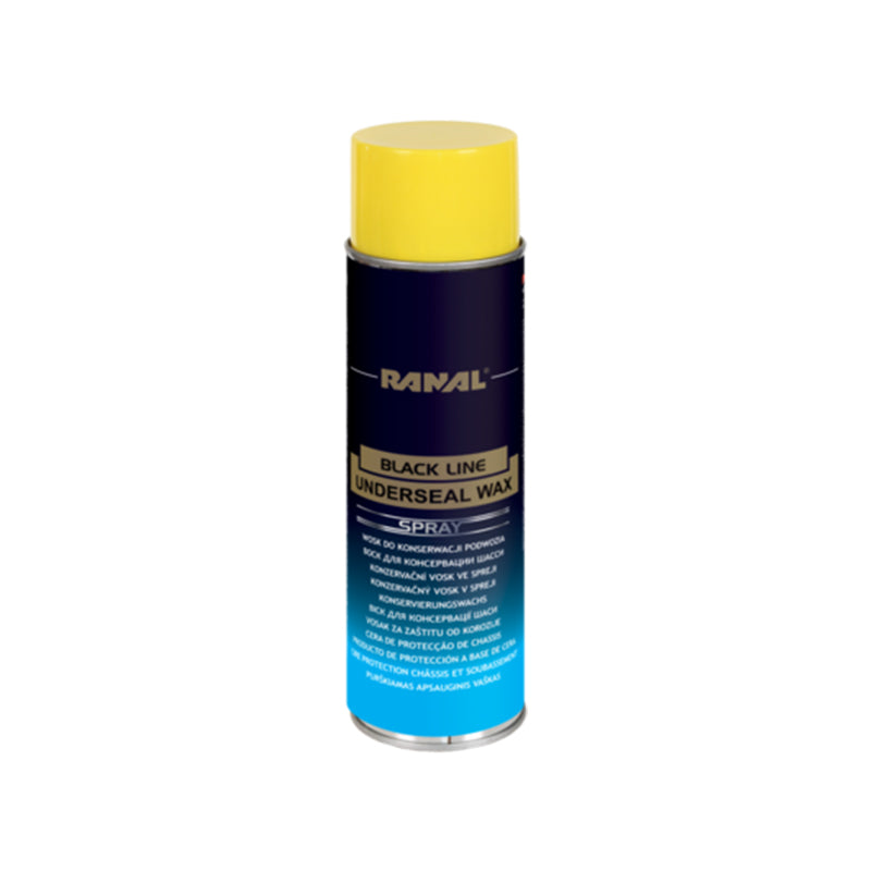 Wosk do konserwacji podwozi Ranal Black Line bursztyn spray 500ml