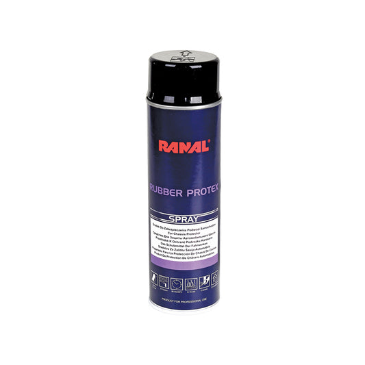 Preparat do zabezpieczeń Rubber Protex spray czarny 500ml